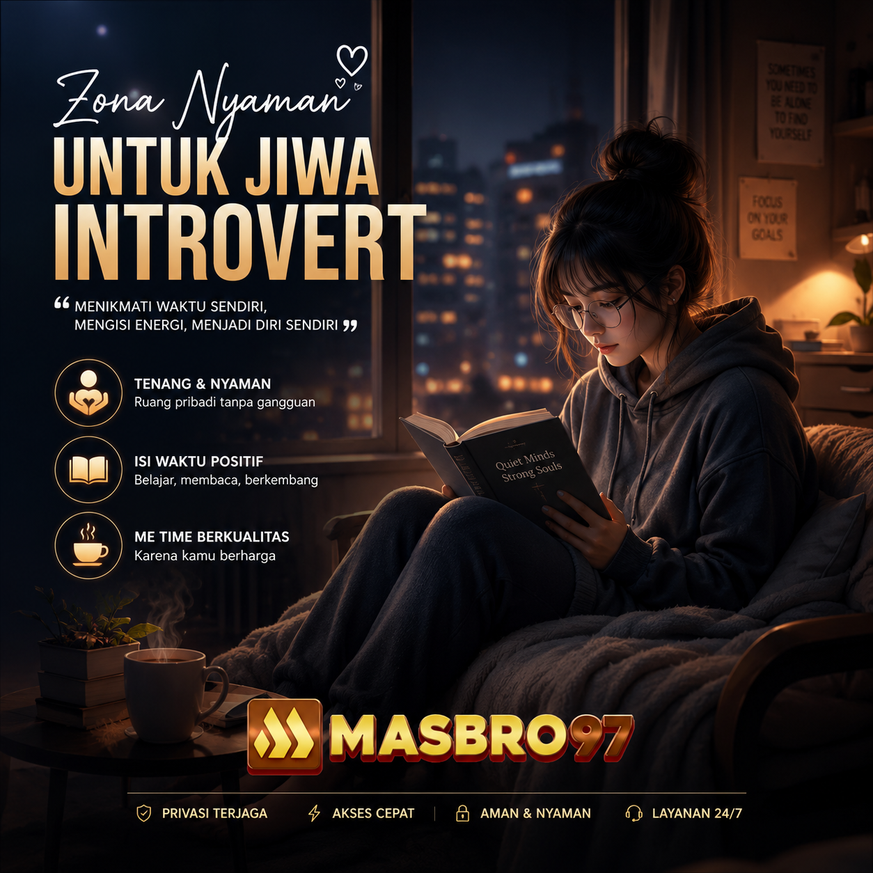 MASBRO97 | Zona Nyaman untuk Jiwa Introvert